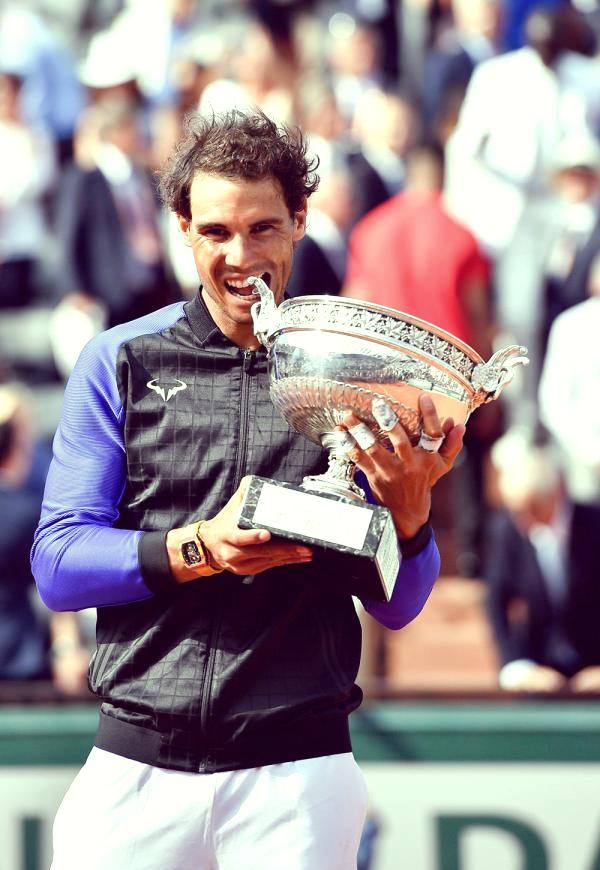 纳达尔法网14冠!红土之王无人能敌 纳达尔法网14冠!红土之王无人能敌