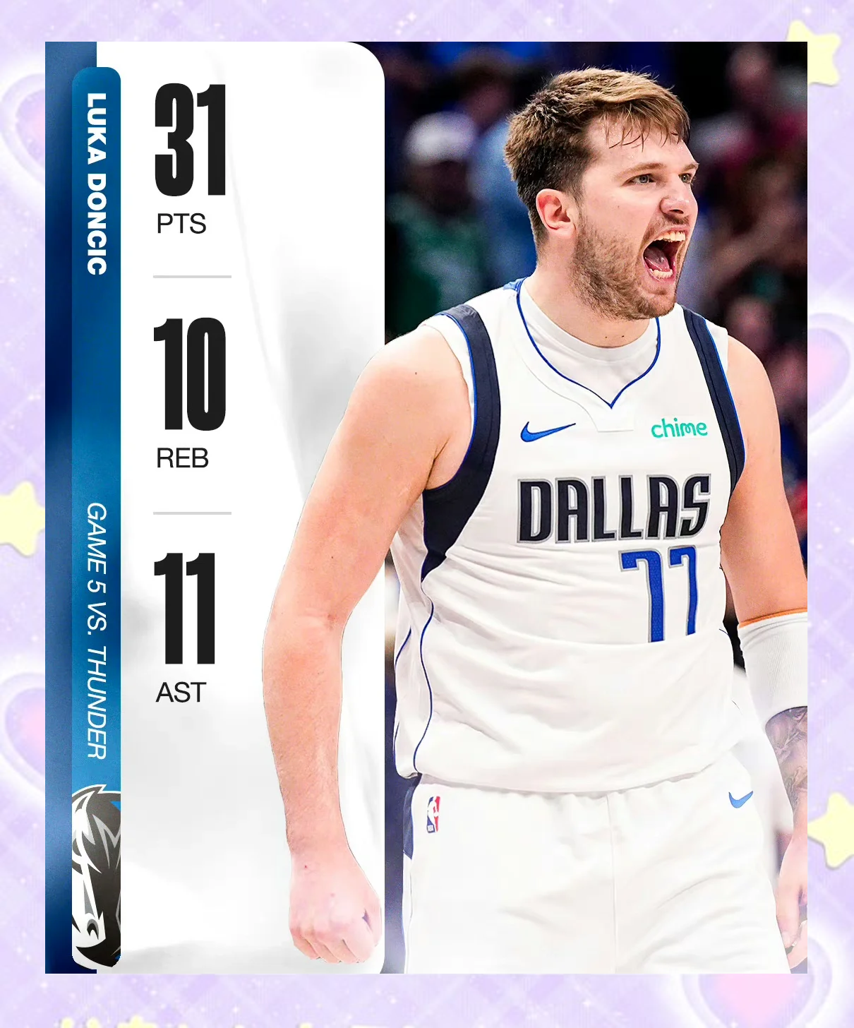 九游体育app-东契奇50+三双，独行侠加时险胜