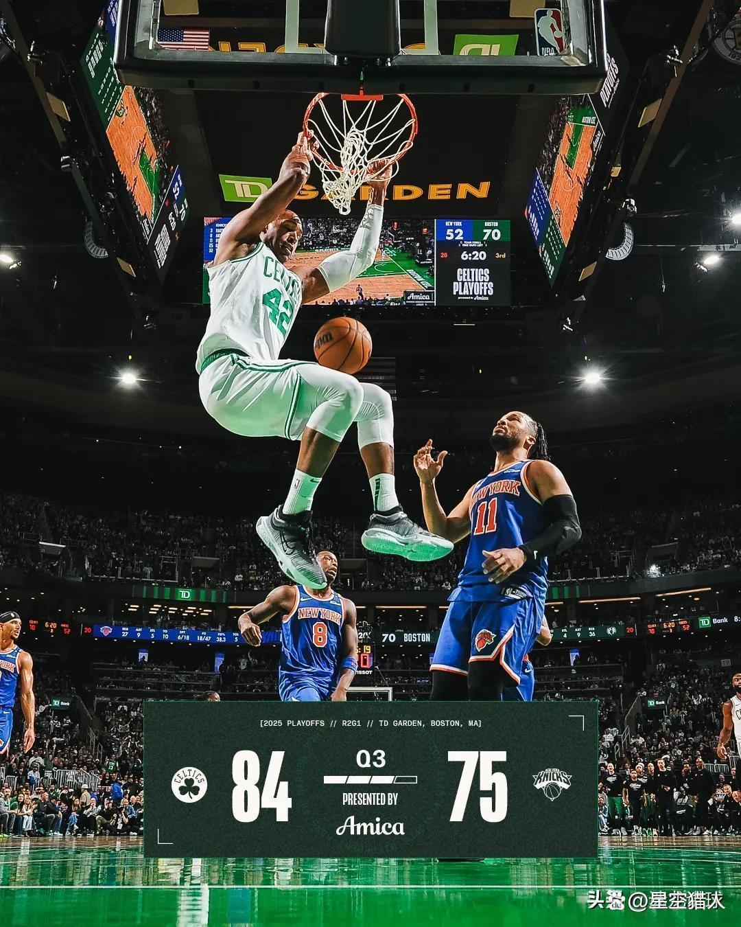 塔图姆60分!凯尔特人逆转尼克斯创队史纪录的简单介绍 塔图姆60分!凯尔特人逆转尼克斯创队史纪录的简单介绍